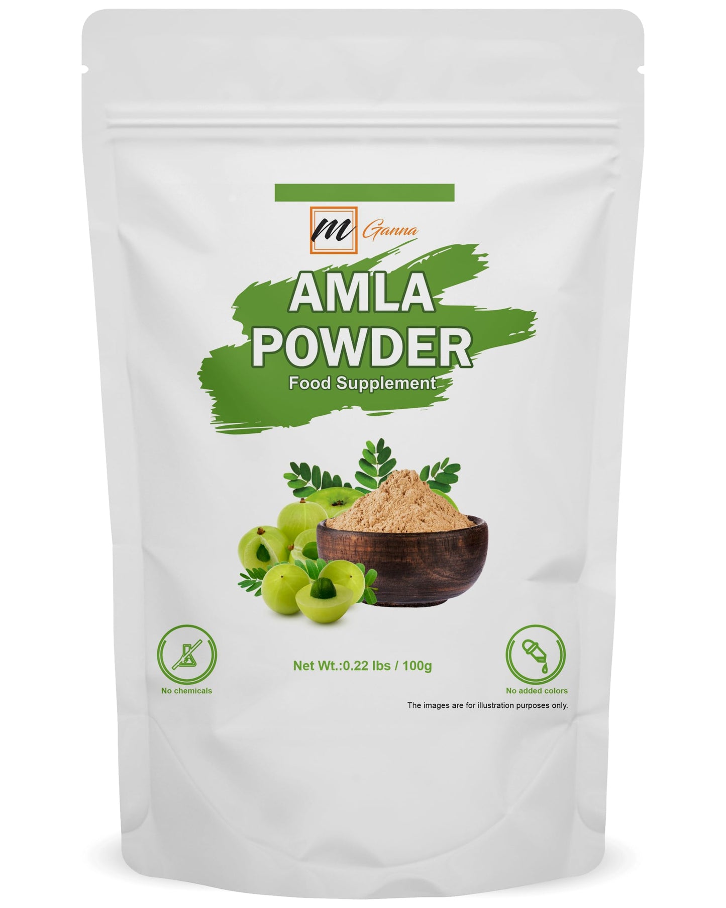 mGanna Amla Powder 250 Grams