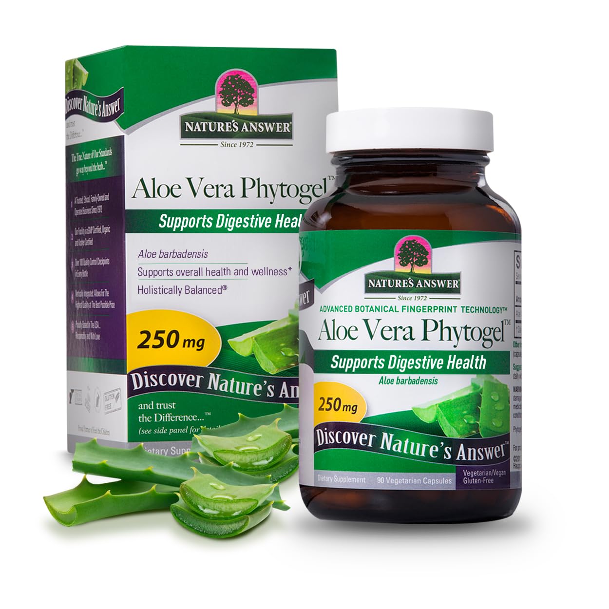 Nature's Answer Aloe Vera Phytogel Capsules 90
