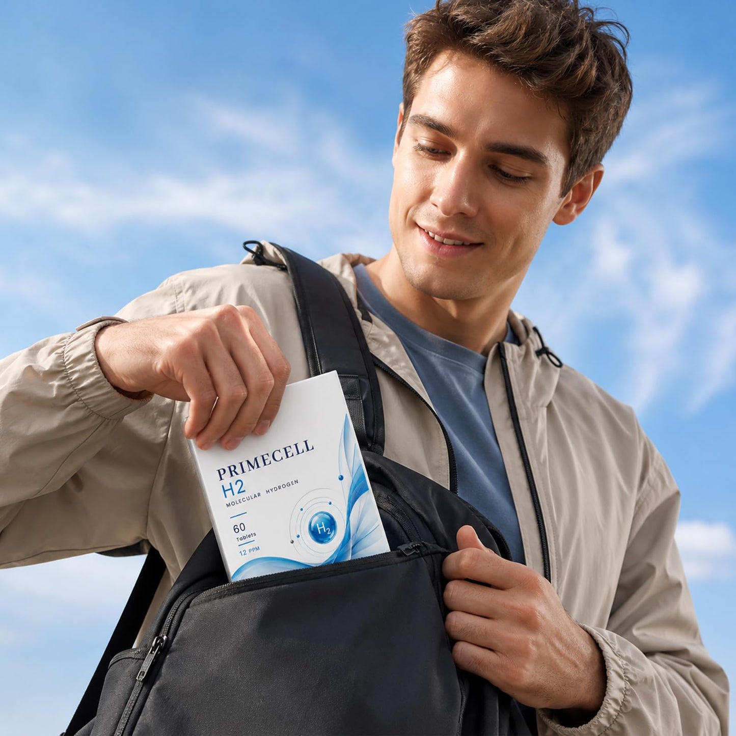FIYY6VC H2 Molecular Hydrogen Tablets 60 Tablets