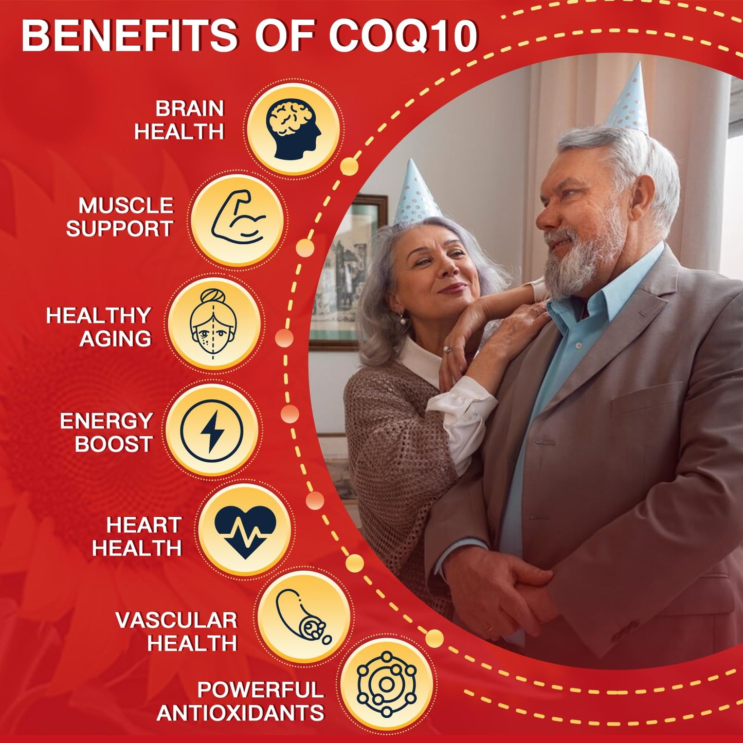 Quinovit CoQ10 200mg with PQQ & Shilajit - High Absorption with Bioperine Coenzyme Q10 Supplements - Powerful Antioxidant for Heart & Brain Health and Energy-Production, 120 Capsules