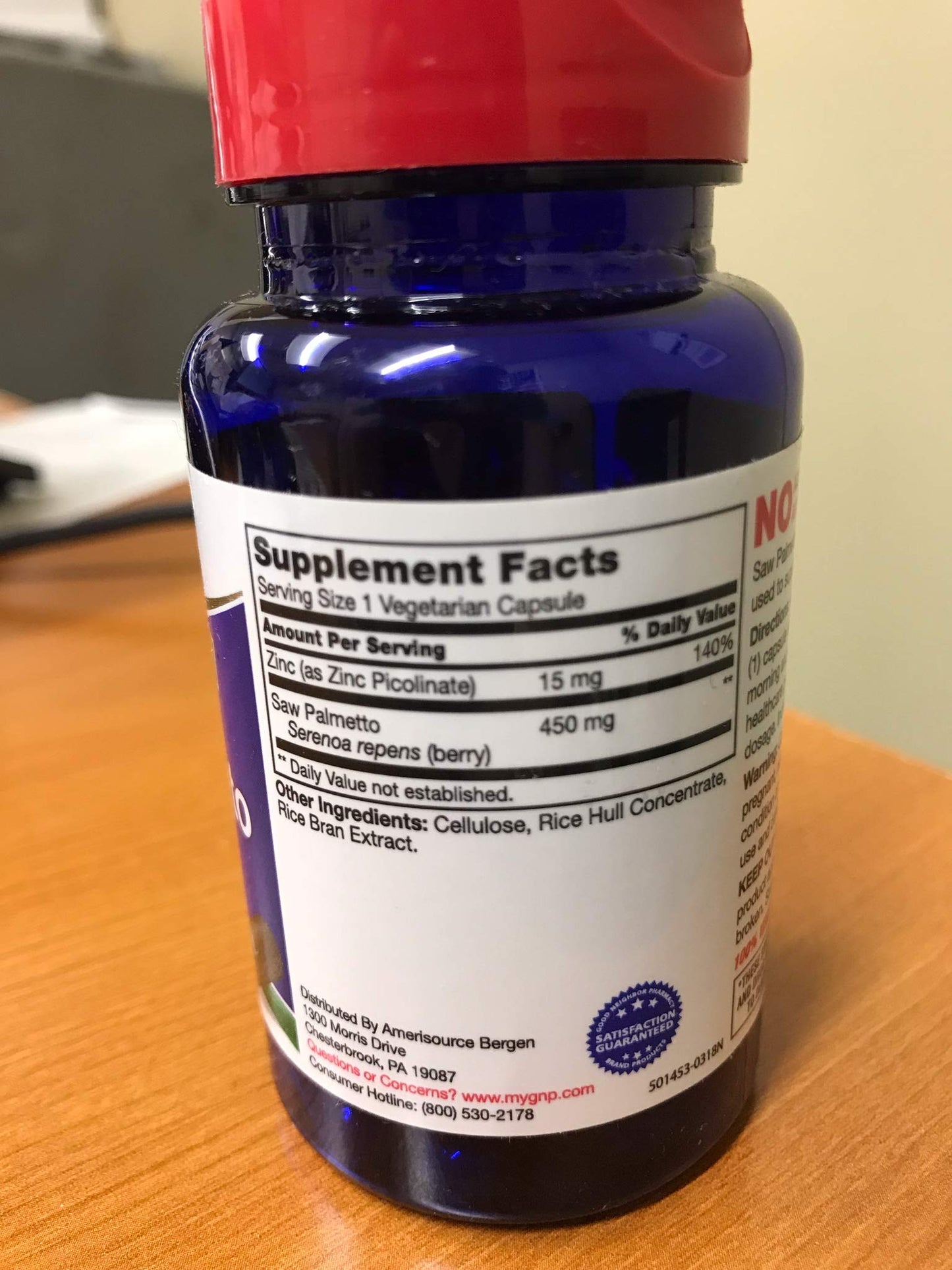 Good Neighbor Pharmacy Saw Palmetto 450 mg Capsule 1 Count