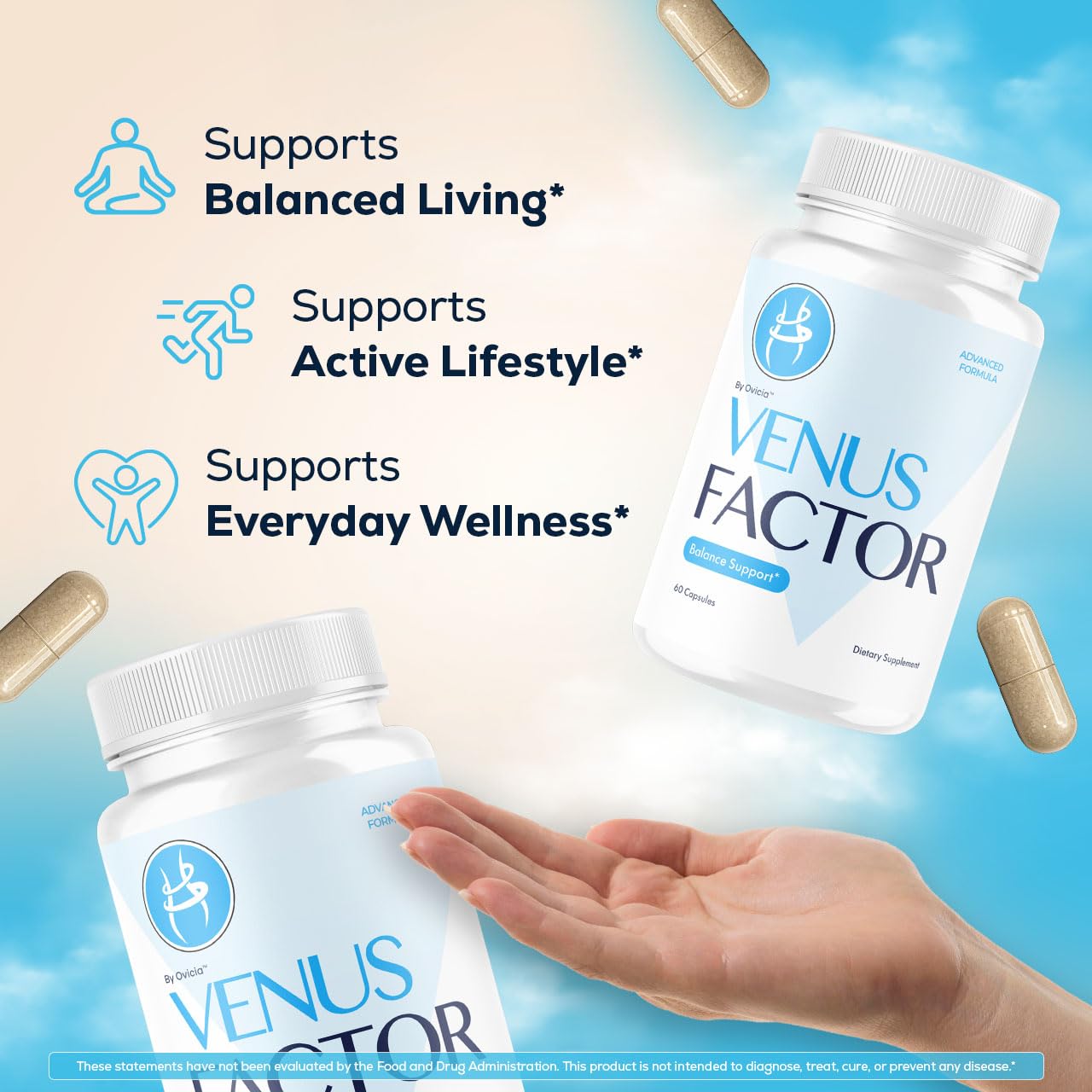 OVICIA Venus Factor Capsules 60 Count