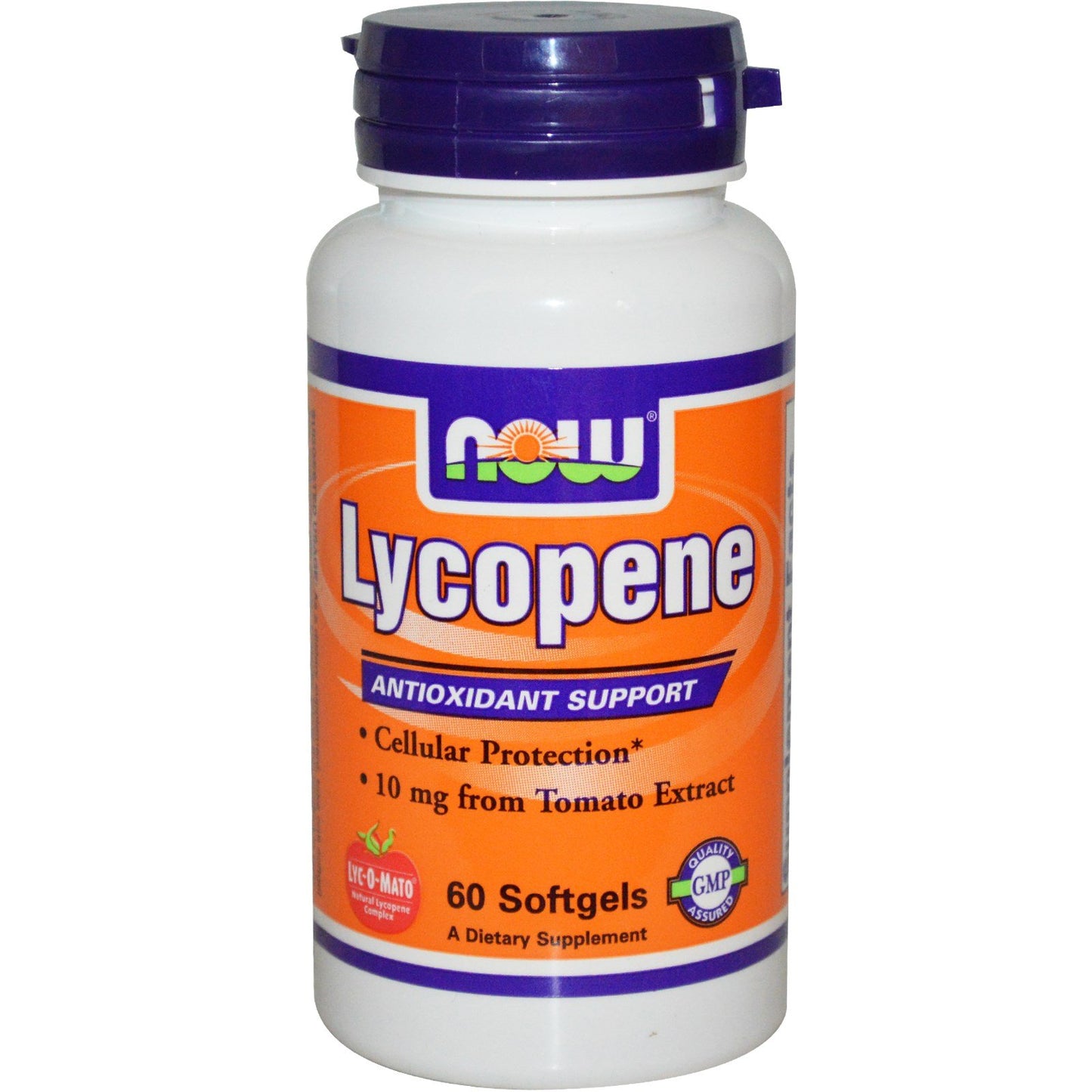 NOW Foods Lycopene 10 mg Softgel, 60 Softgels