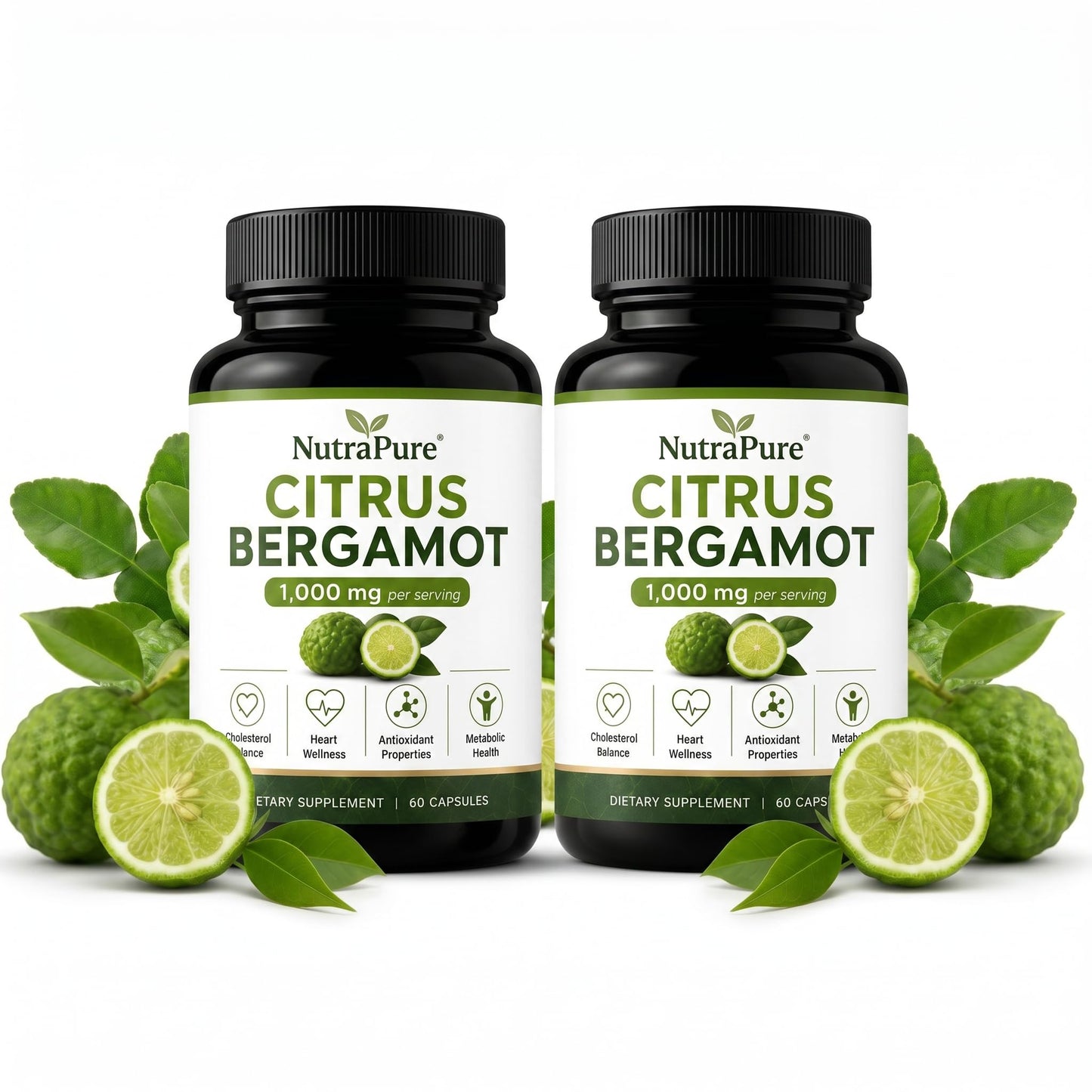 RAWBOLD Nutrapure Citrus Bergamot Extract 1000mg Softgel 1 Count