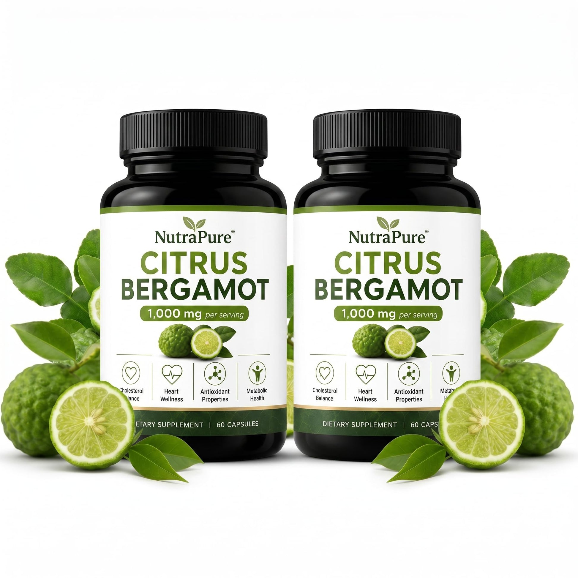 RAWBOLD Nutrapure Citrus Bergamot Extract 1000mg Softgel 1 Count