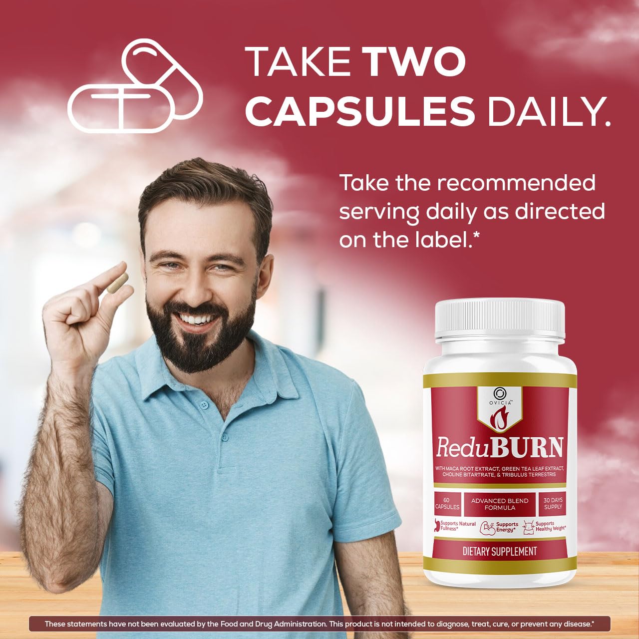 OVICIA Redu Burn Capsule 60 Capsules