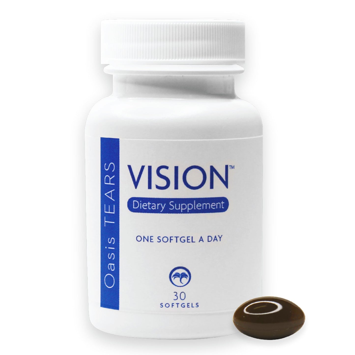 Oasis TEARS VISION ON3010 Dietary Supplement for Eye Health with Maqui Berry, Astaxanthin, Zeaxanthin, Lutein & DHA 30 Softgels
