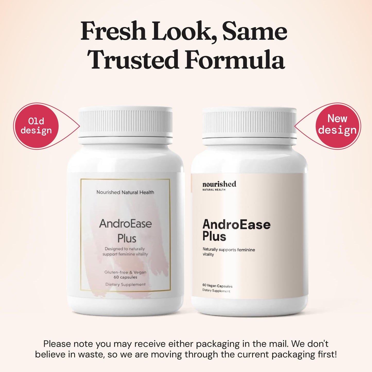 Nourished Natural Health AndroEase Plus Capsule, 60 Count