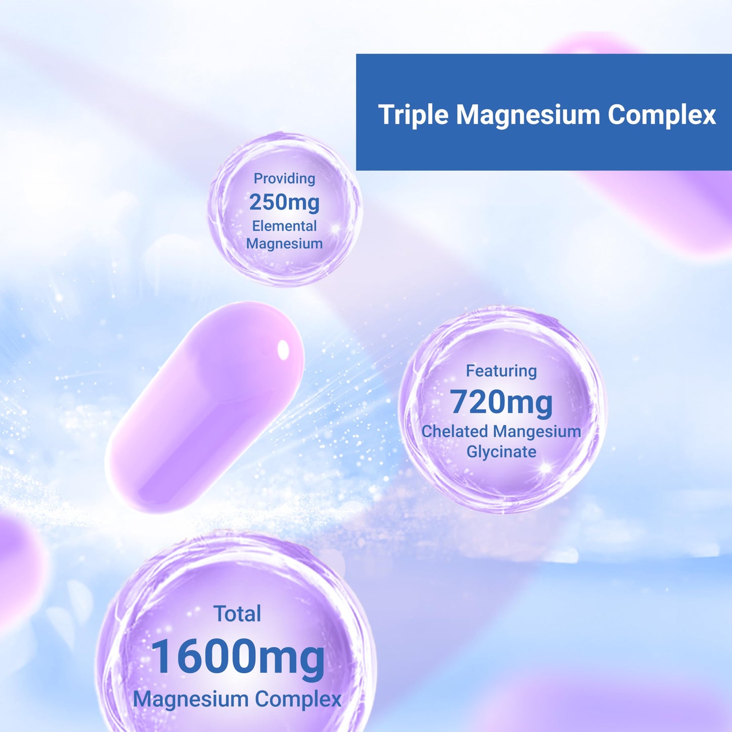 Naturalis Vegan Triple Magnesium Complex Softgels 120