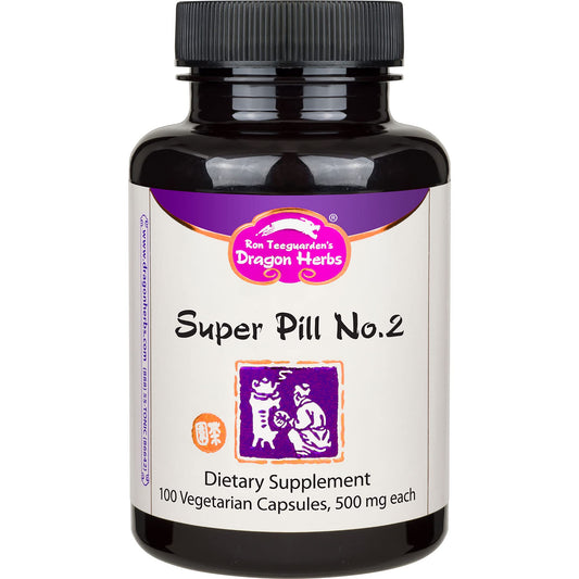 Dragon Herbs Super Pill No. 2 Capsule, 60 Vegetarian Capsules