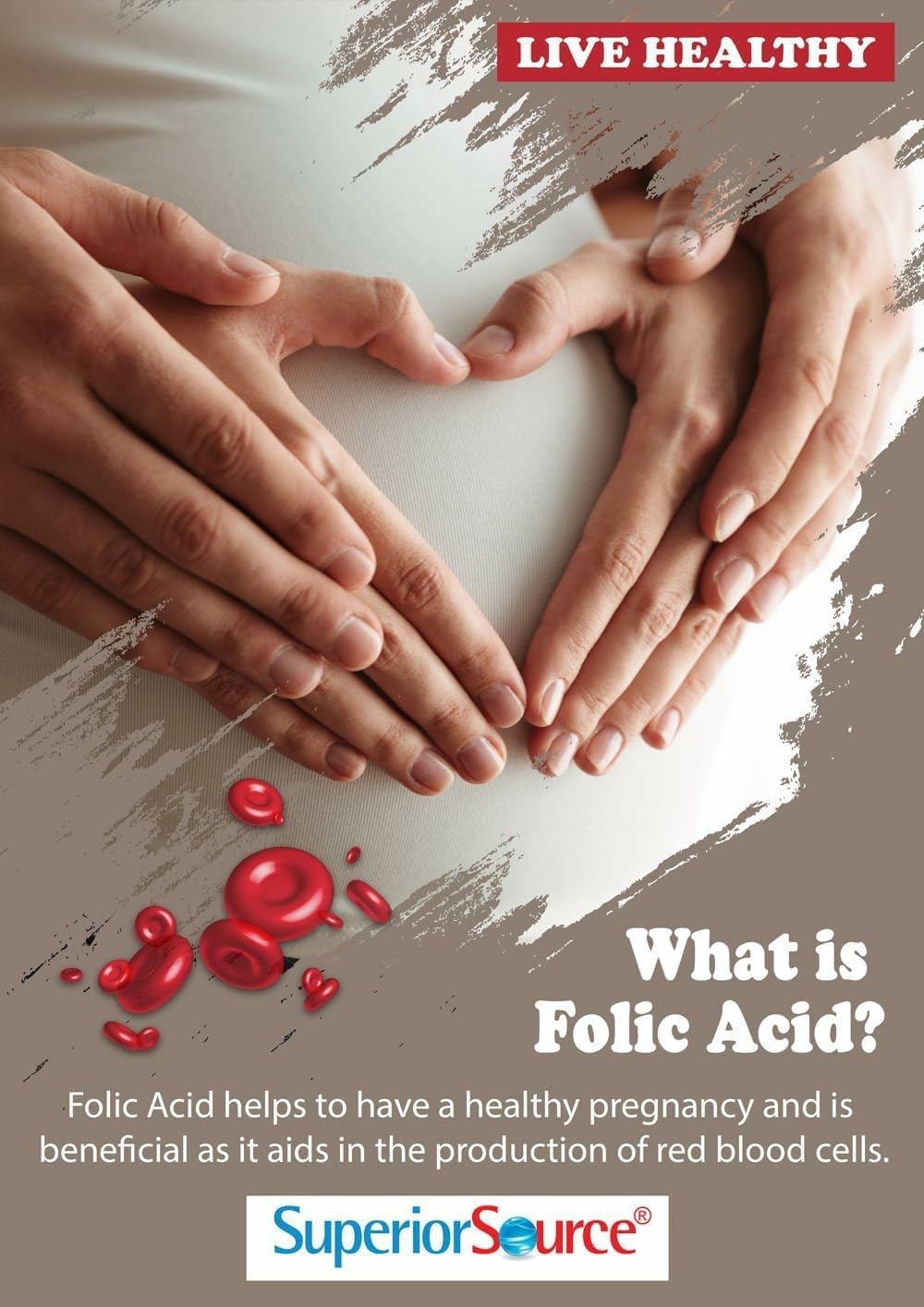 Superior Source Folic Acid 1200 mcg Tablets 200