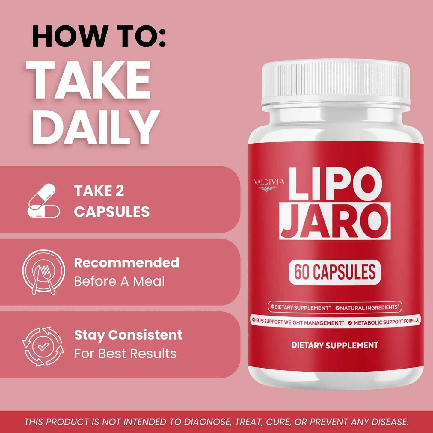 Valdivia Lipojaro Capsules, 60 Capsules