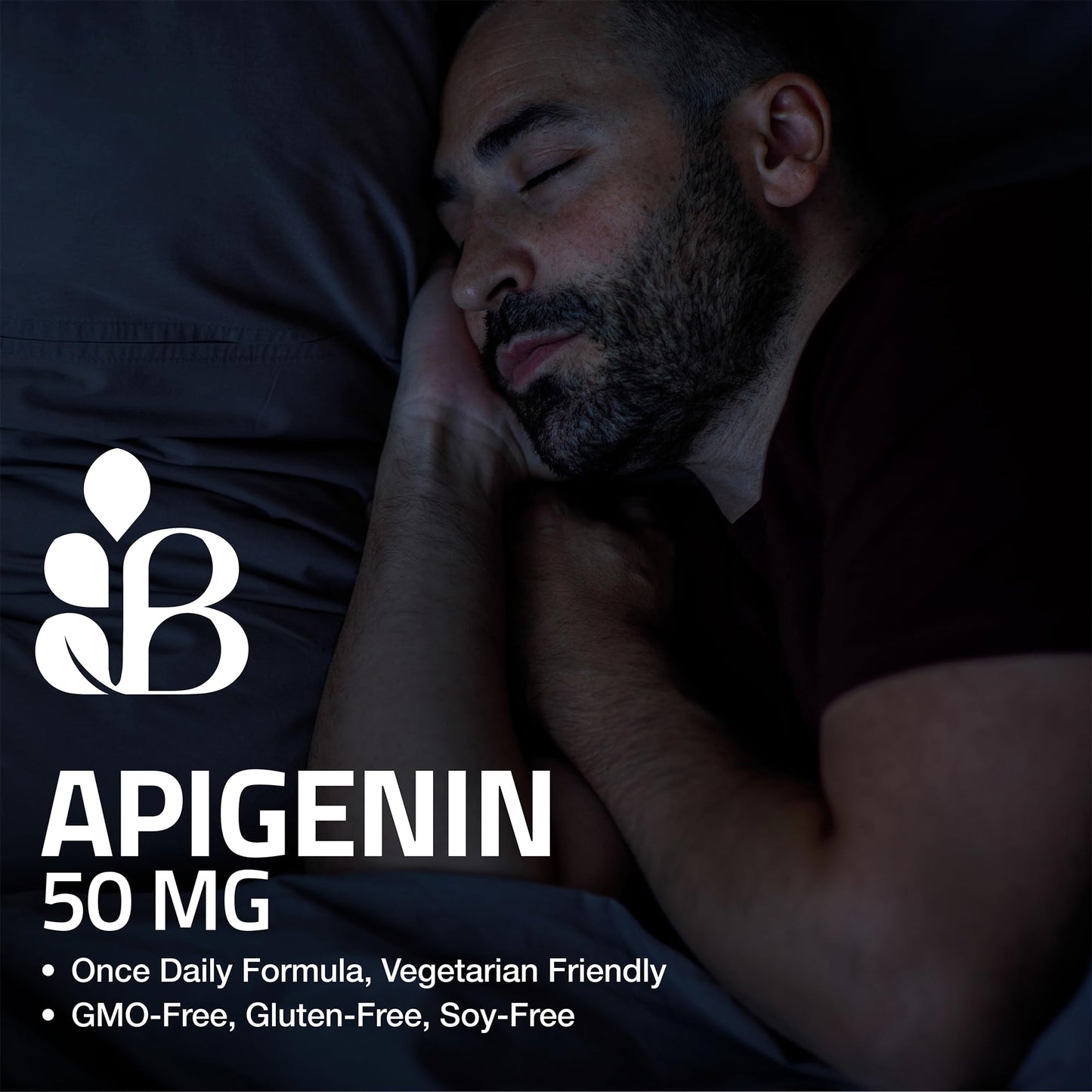 Bronson Apigenin 50mg Apium Graveolens Once Daily Formula Capsules, 90 Count