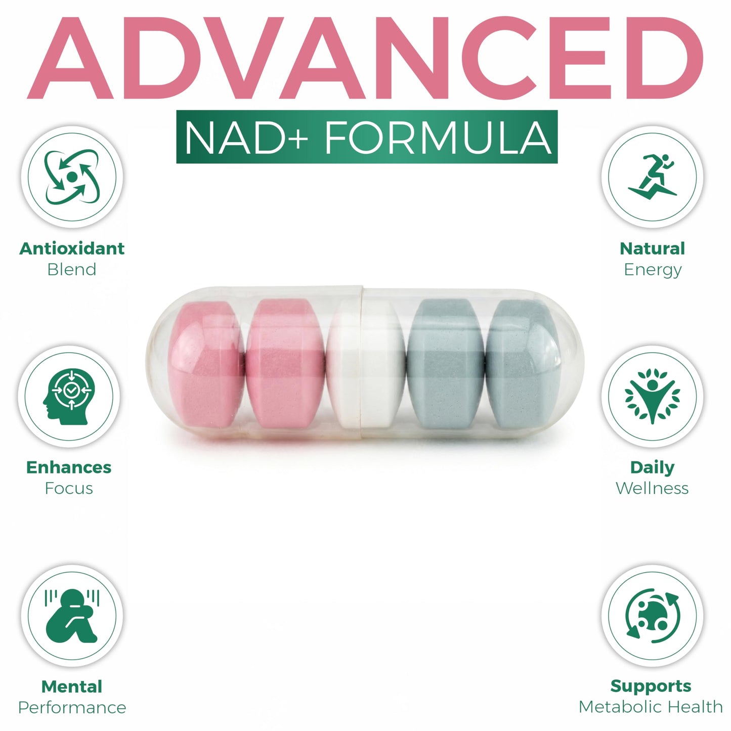 TWELVE 28 NAD+ Capsule 60 Capsules
