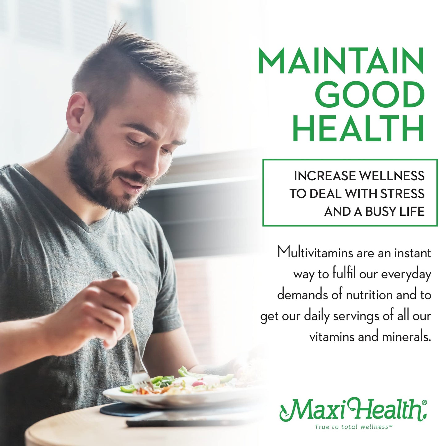 Maxi Health Multivitamin for Men & Women – Supreme High Potency Daily Multi with Minerals, CoQ10 & Antioxidants – 360 Tablets
