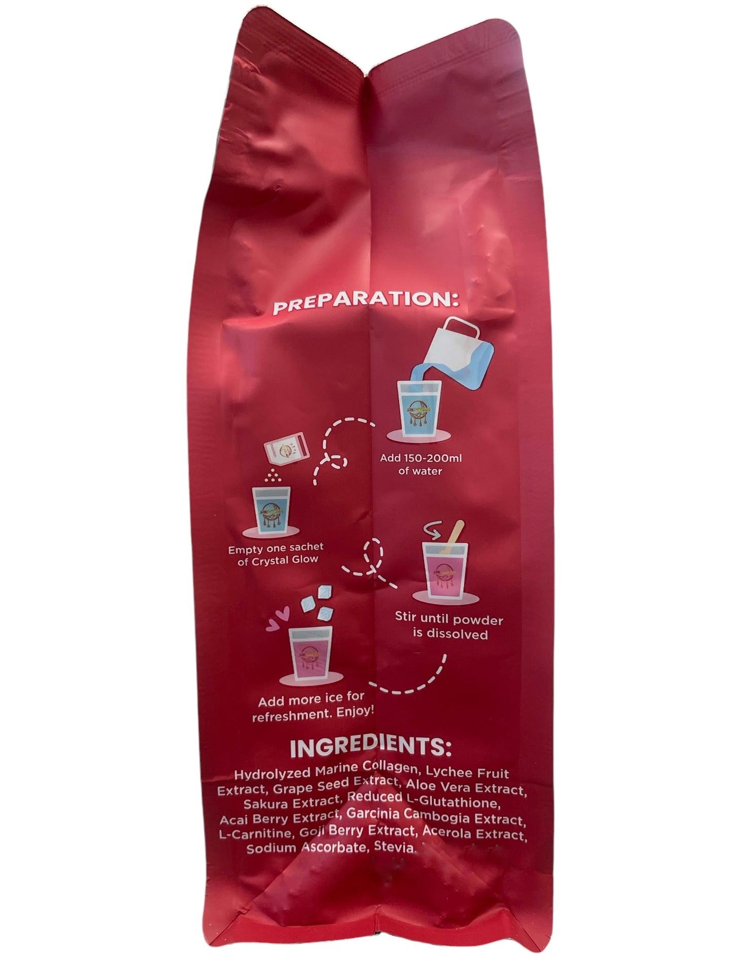Generic Crystal Glow Lychee Drink Powder 7.4 Ounce