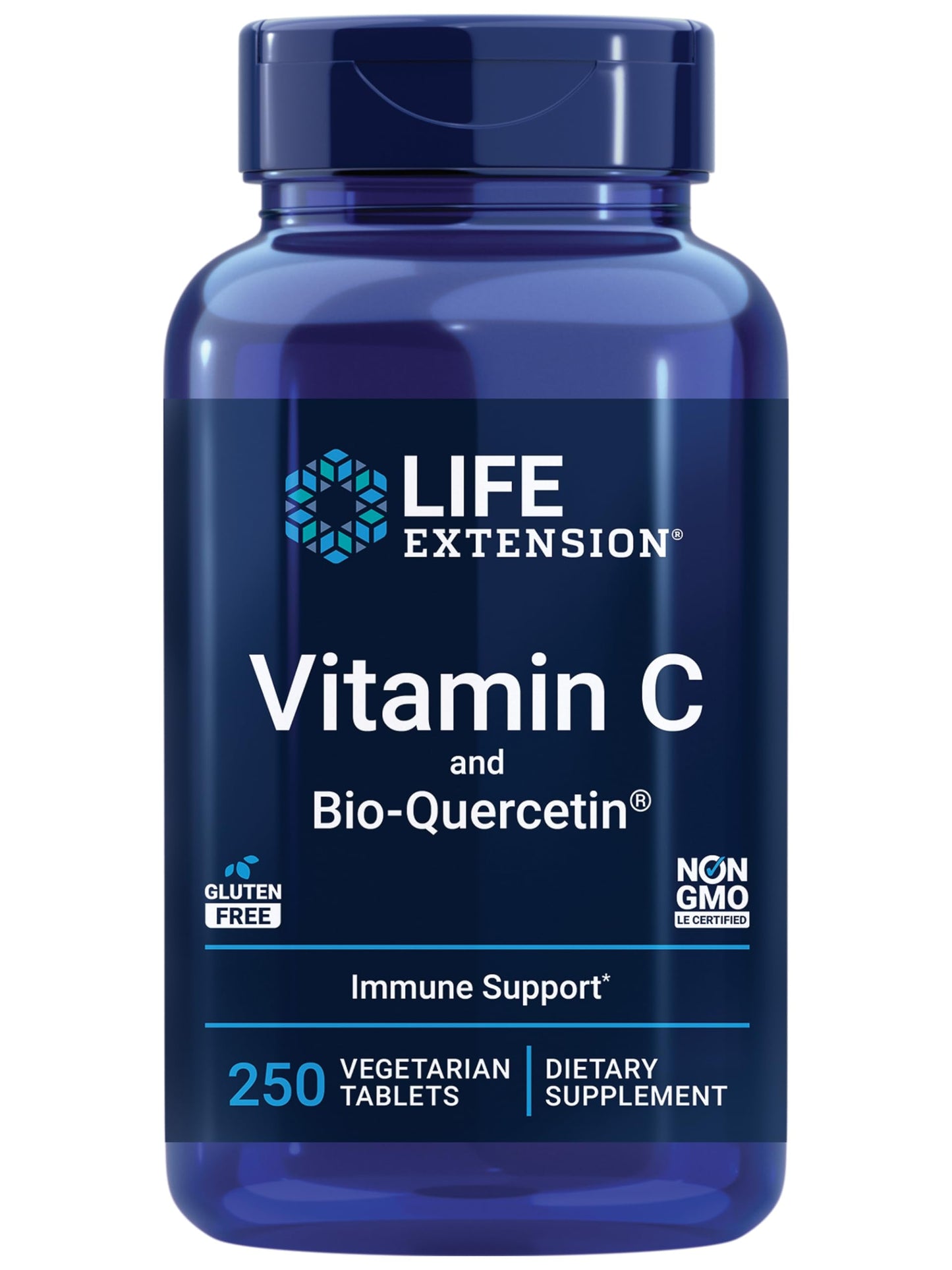 Life Extension Vitamin C & Quercetin Phytosome Plus Multivitamin with 25+ Vitamins, Minerals & Extracts - 310 Tablets