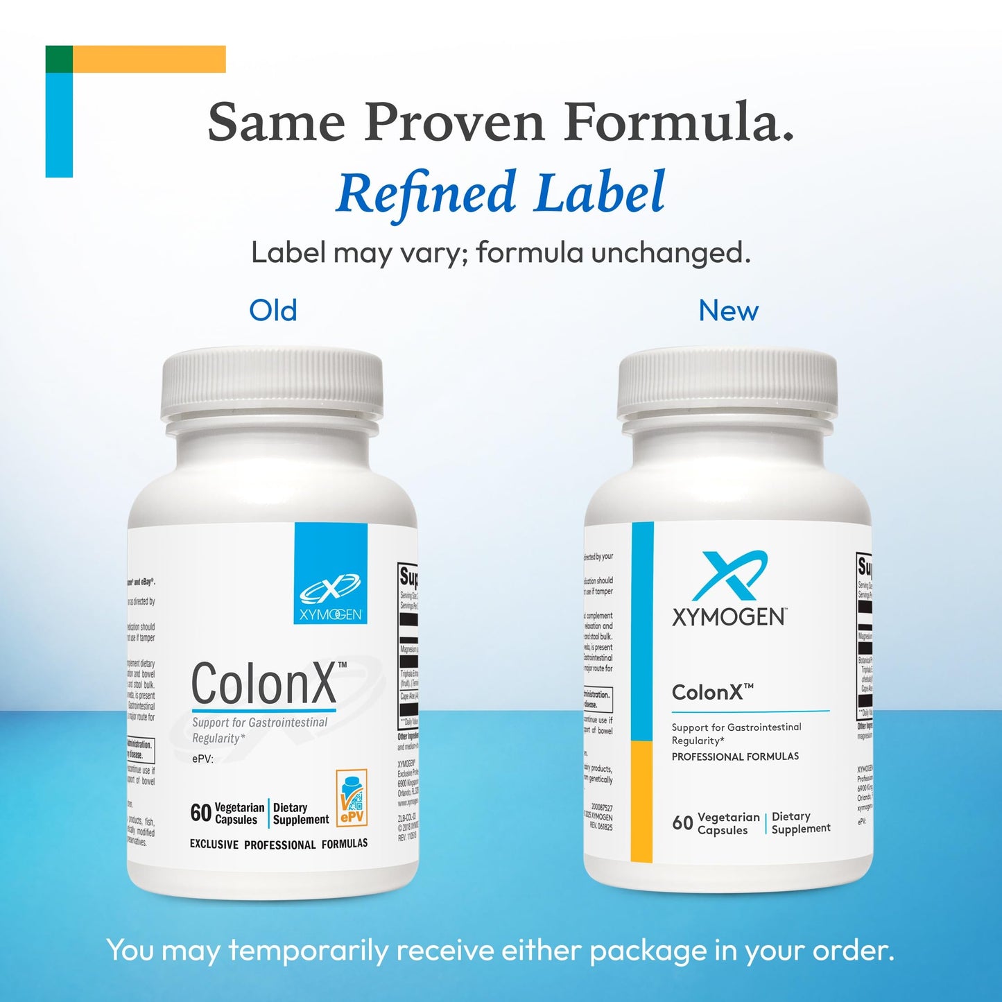 XYMOGEN ColonX - Gastrointestinal & Bowel Regularity Support Capsules 60