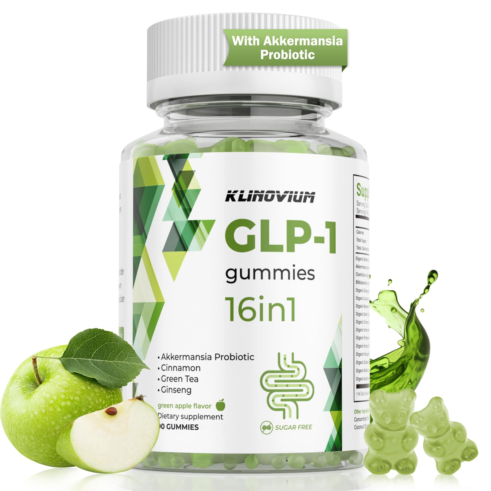 Klinovium GLP1 Supplement Gummy 90 Gummies