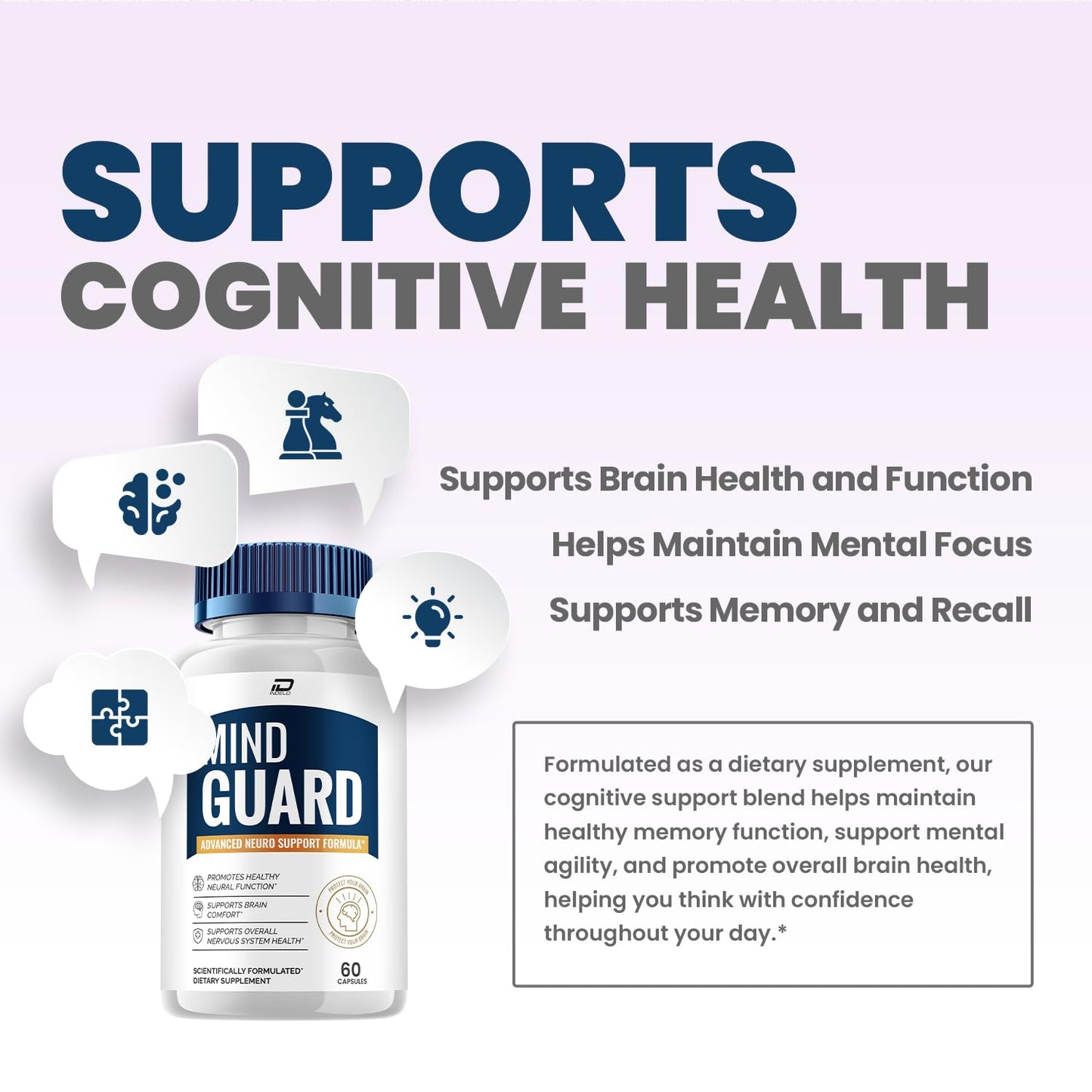 Indelo Mind Guard 180 Capsules