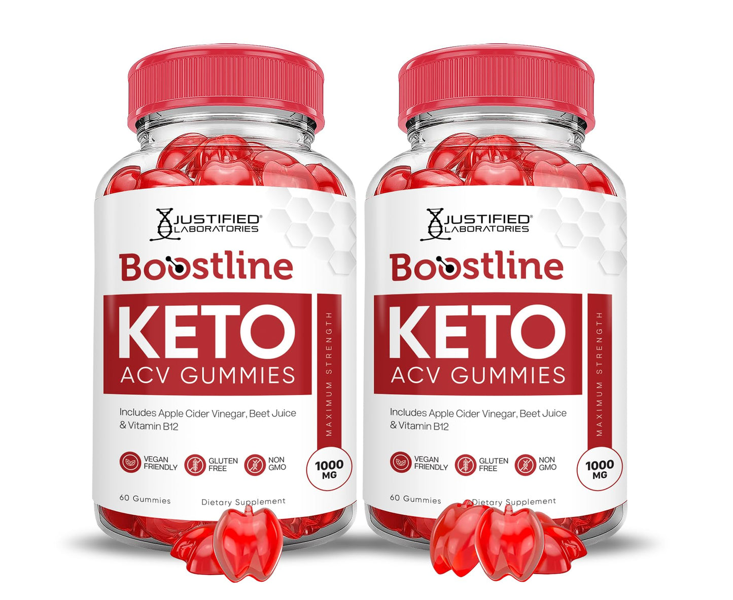 Justified Laboratories Boostline Keto ACV Gummies Gummy 120