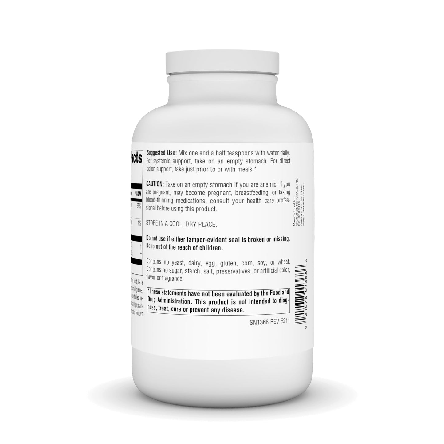 Source Naturals IP-6 Powder 2500 mg-400 g, 14.11 Ounces