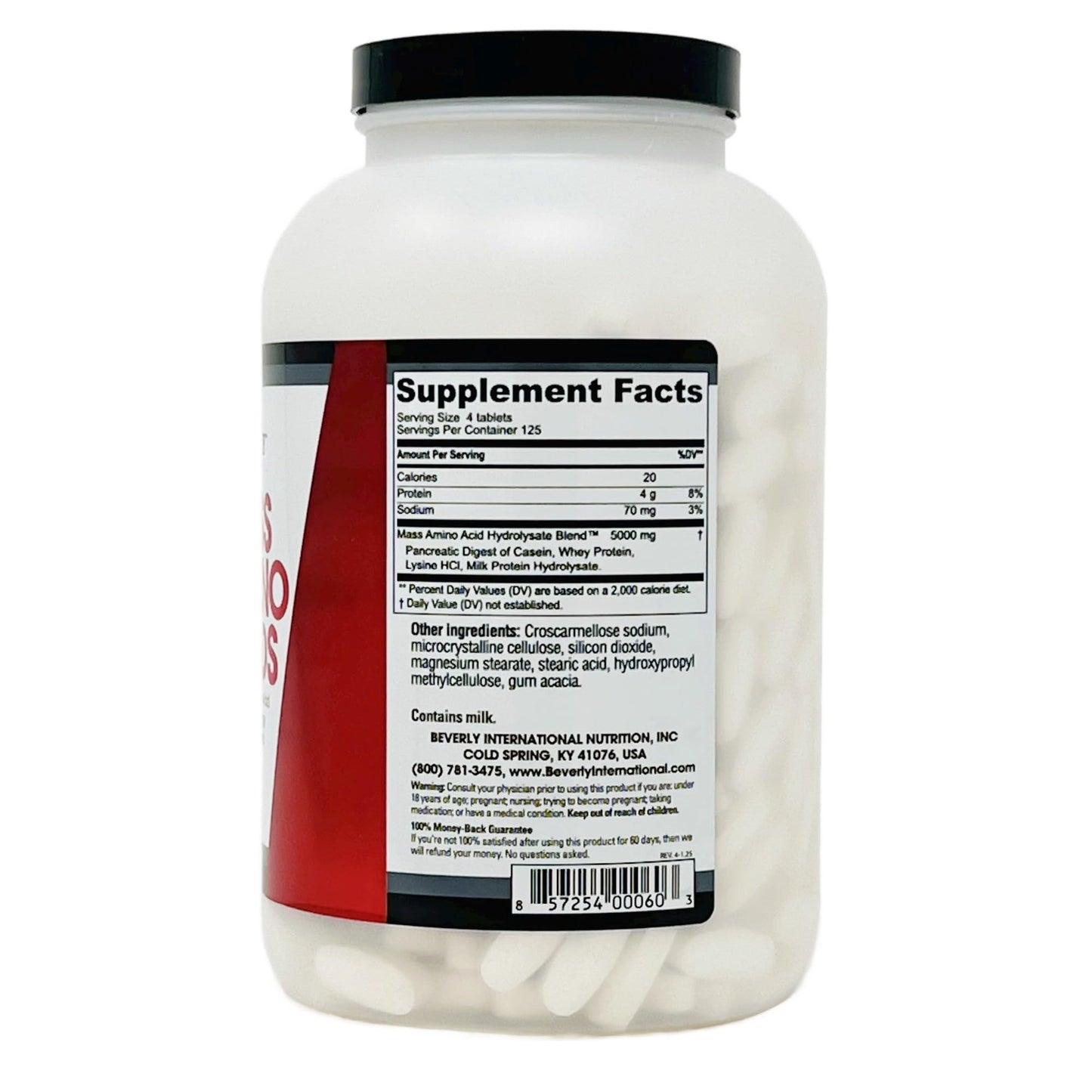 Beverly International Mass Amino Acids 500 Tablets