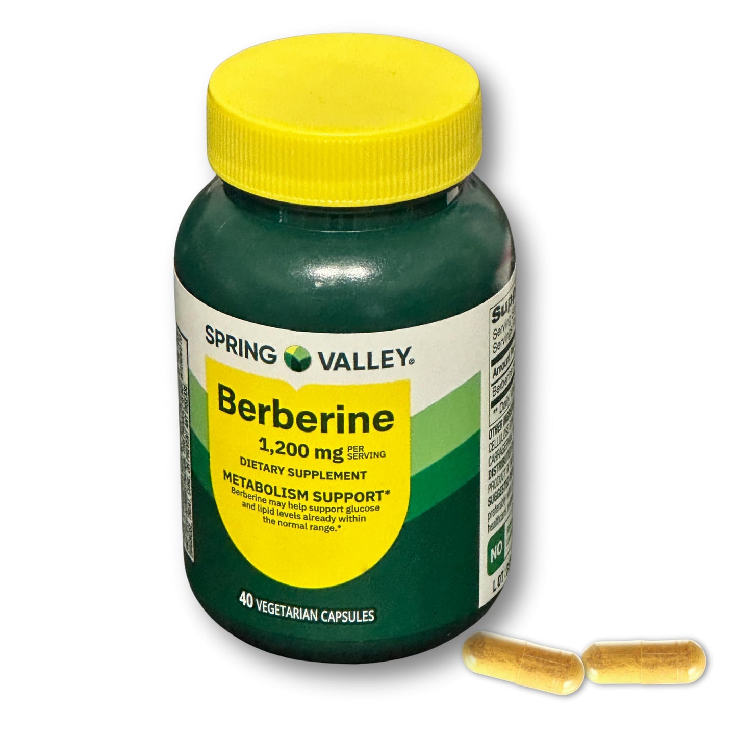 FUSION SHOP STORE Berberine Metabolism Support Capsule 40 Capsules