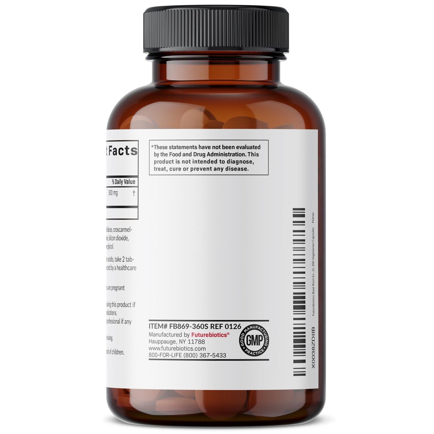 Futurebiotics Beet Root Extra Strength 360 Tablets