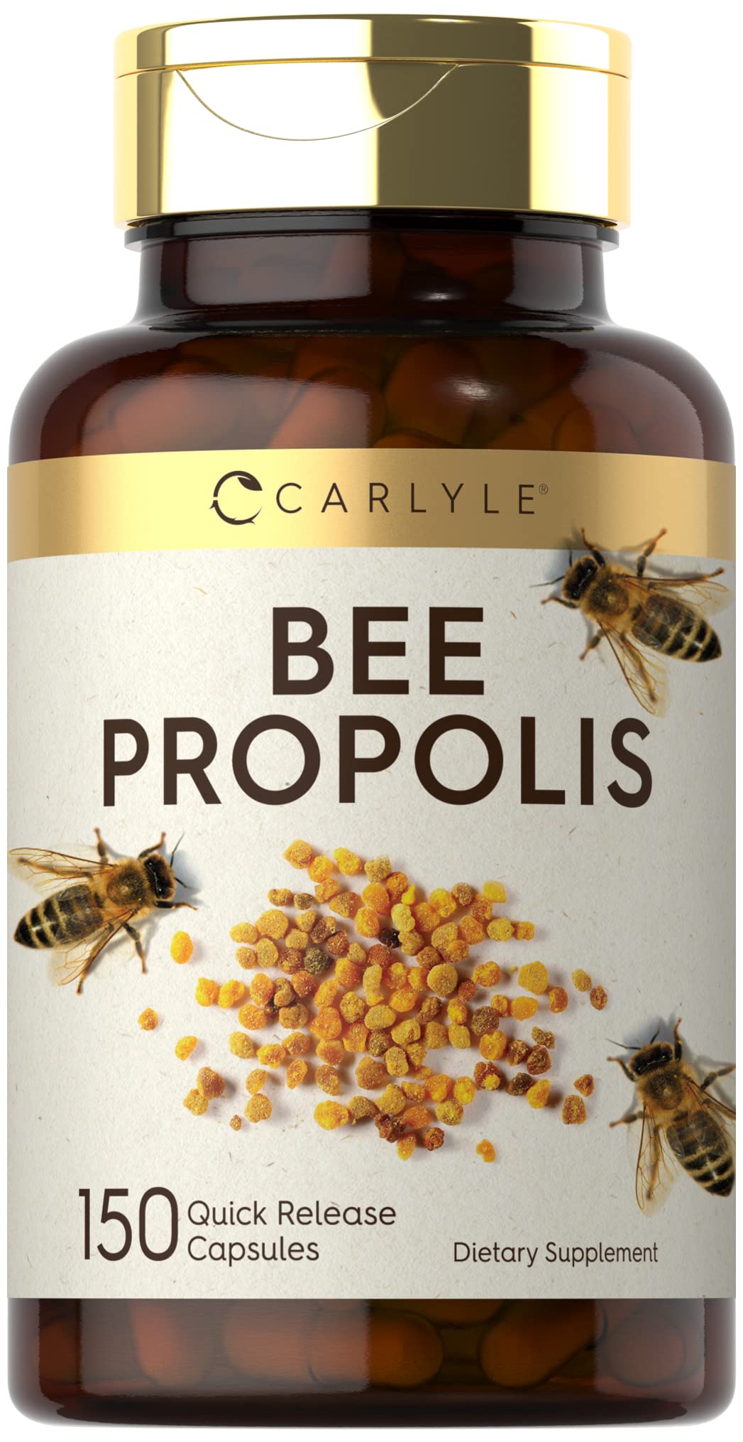 Carlyle Bee Propolis Capsules 150 Count
