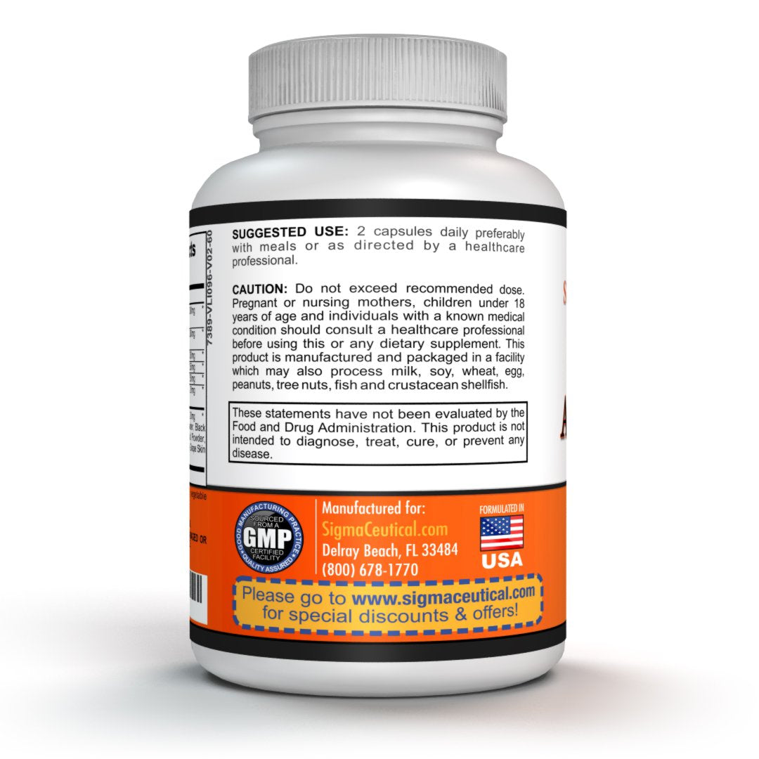 Sigmaceutical Super Antioxidant Capsules 60 Count