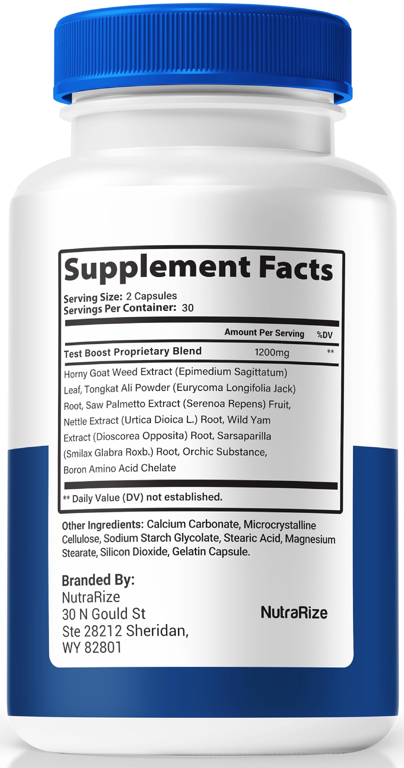 NutraRize Ciavix Capsules for Men, All Natural Formula for Male Performance & Energy Levels, Multivitamin Supplement, Capsule, 120
