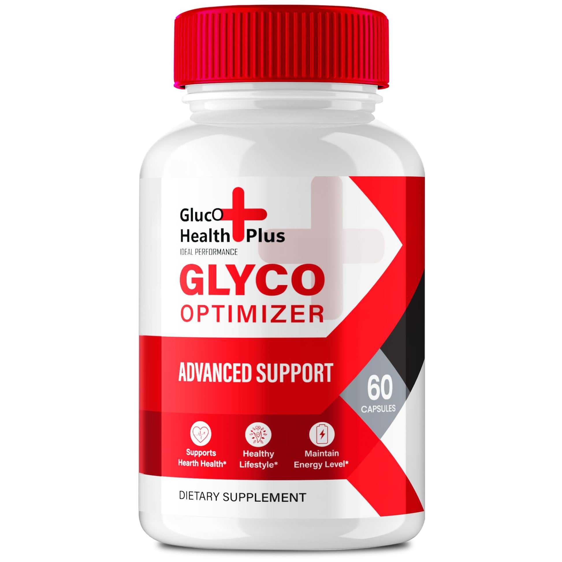 IDEAL PERFORMANCE Gluco Health Plus Blood Formula Support, 60 Capsules