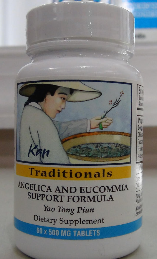 Kan Herbs Angelica and Eucommia Support 60 Tablets