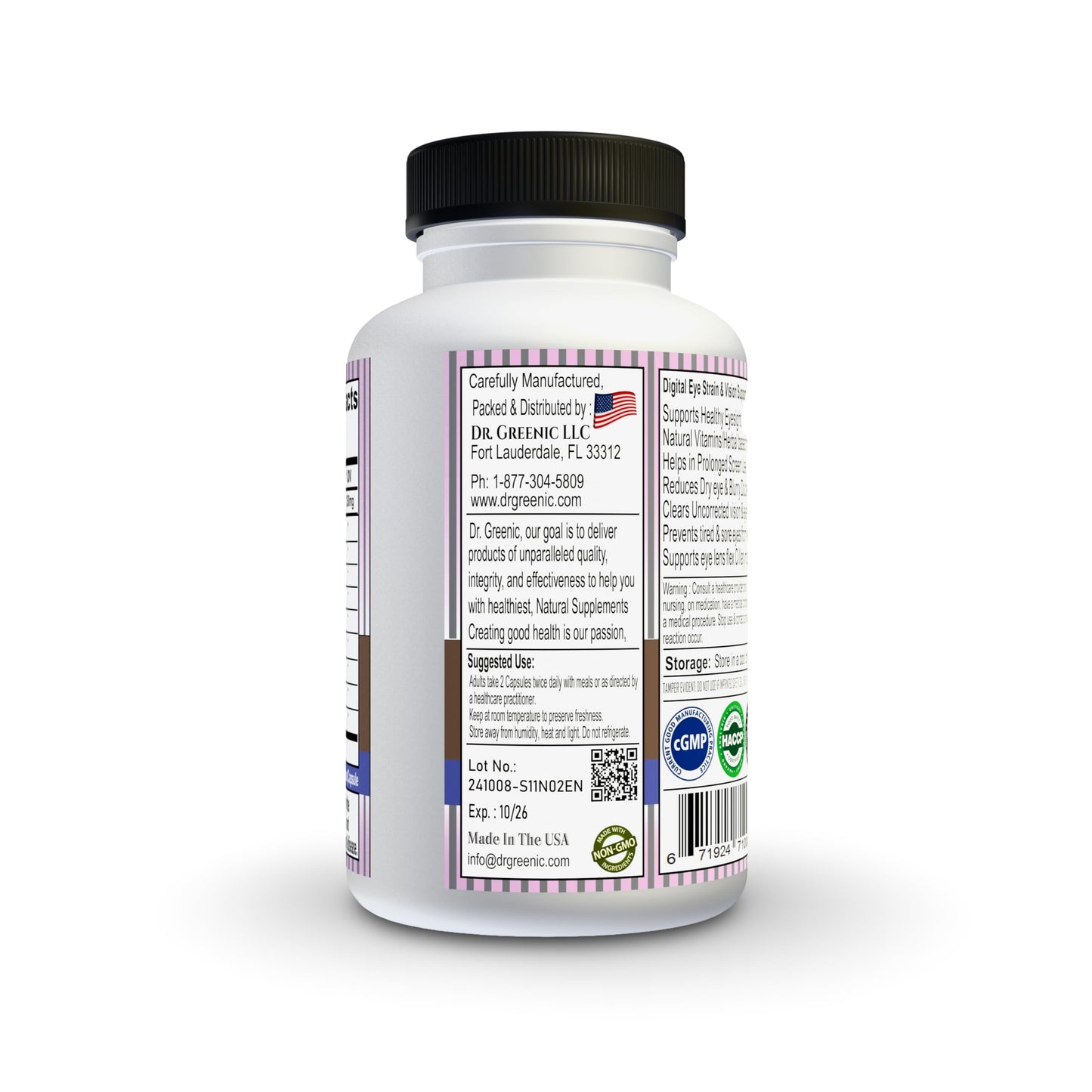 Dr. Greenic EYENET Care Supplement Capsule 60 Count