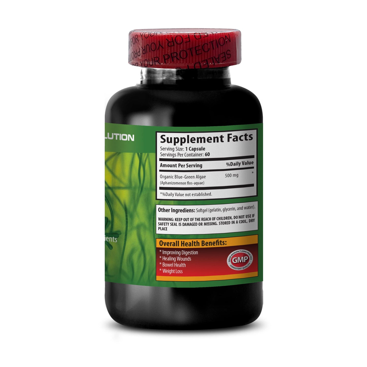 Health Solution Prime Blue Green Algae Capsule 60 Count