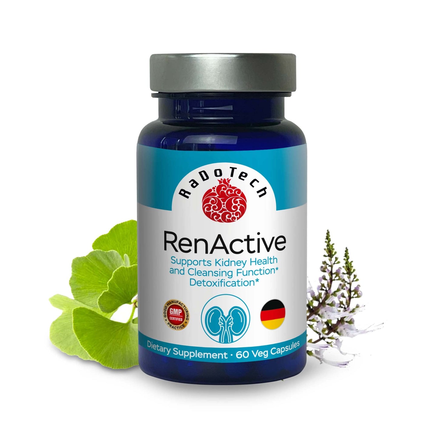 RaDoTech RenActive Kidney Detox Cleanse Capsule 60 Count