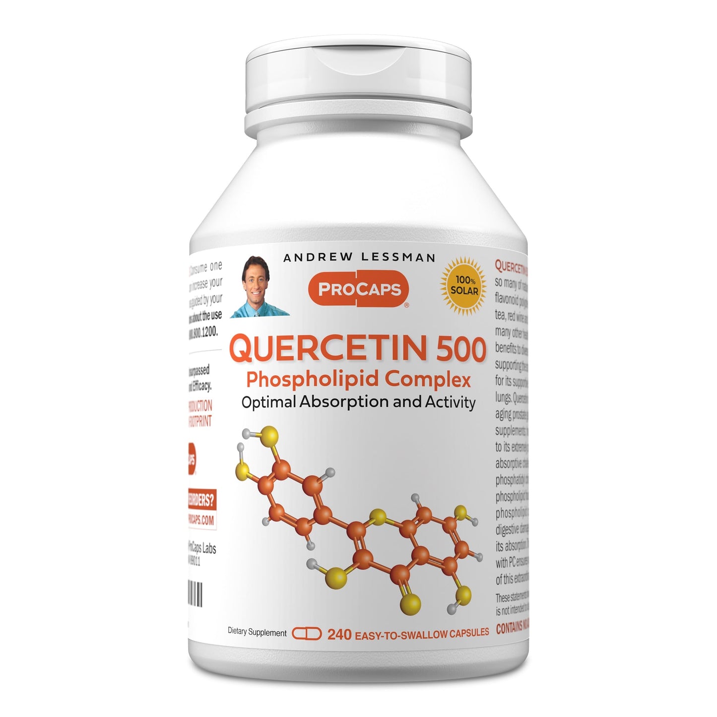 ANDREW LESSMAN Quercetin 500mg Capsule, 240 Capsules