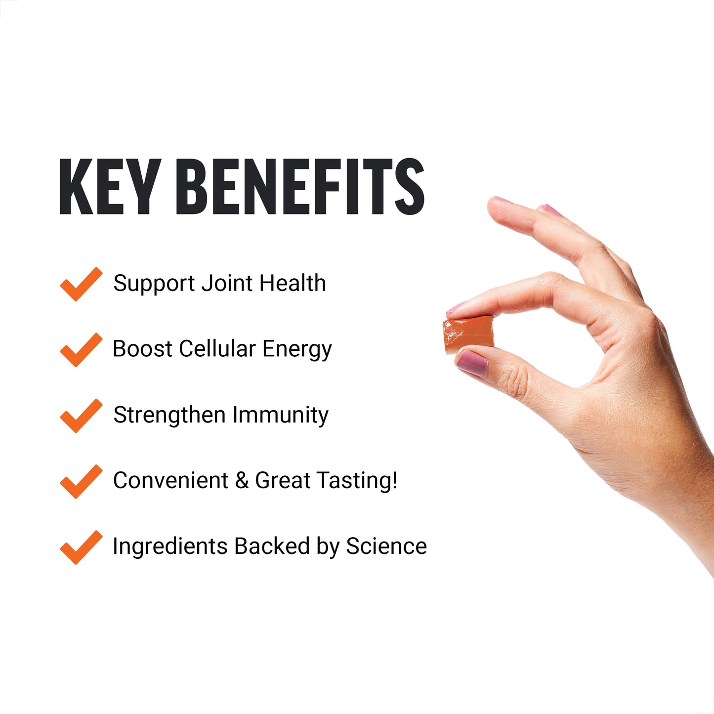 Force Factor Maca Root and Turmeric Joint Support Soft Chews, 120
