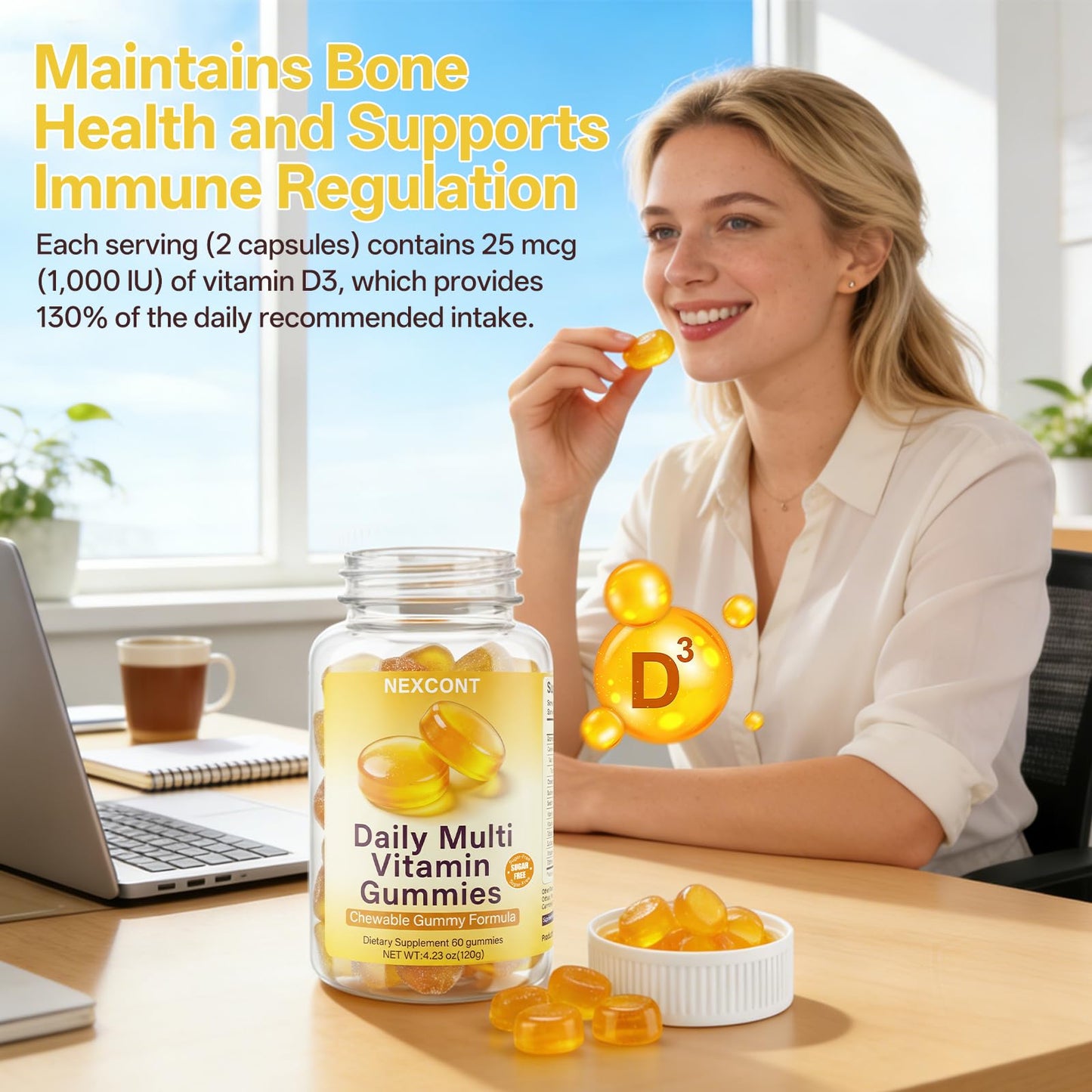 Oopeatol Multivitamin Gummies 60 Count