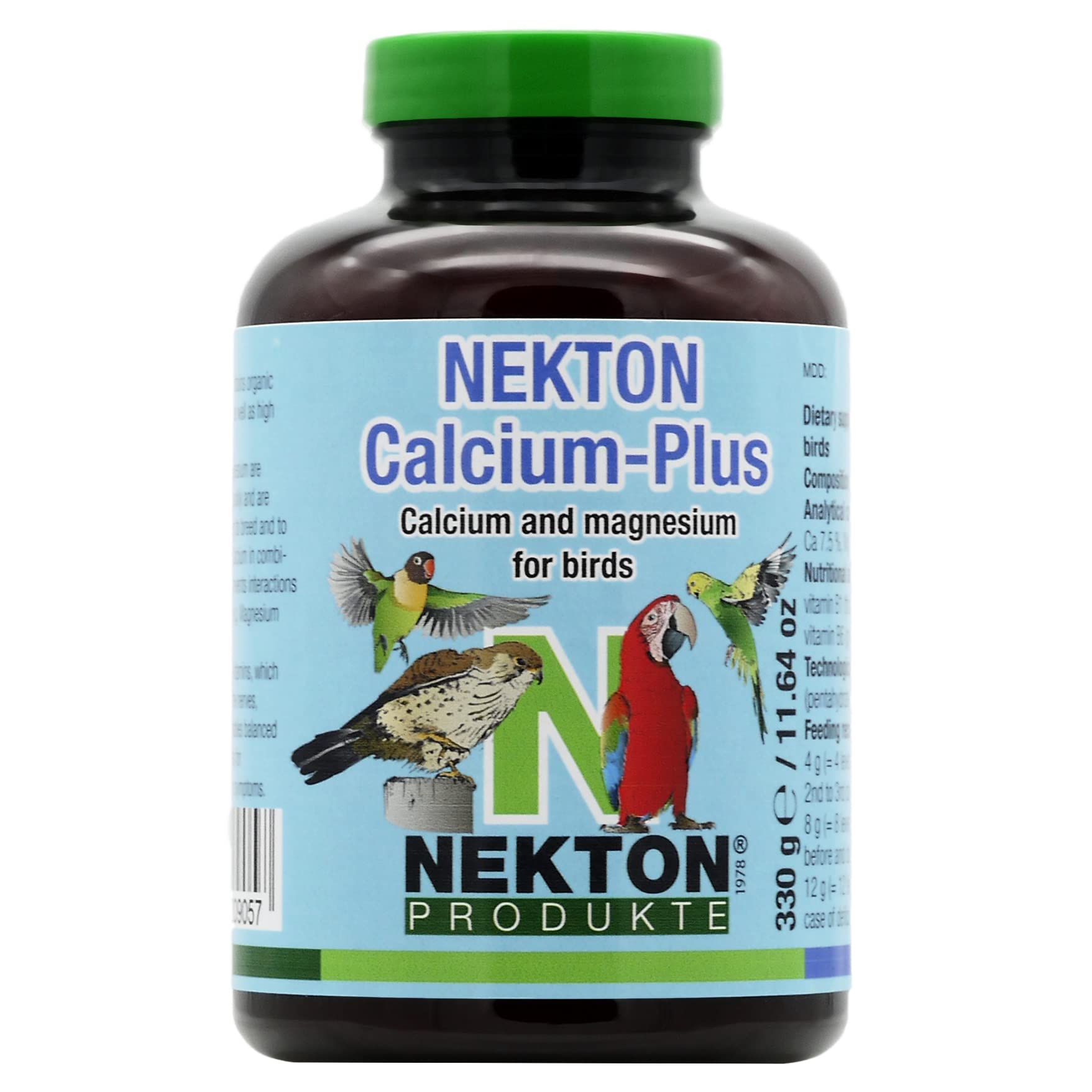 Nekton Calcium Plus - Calcium with Magnesium & Vitamins Powder 11