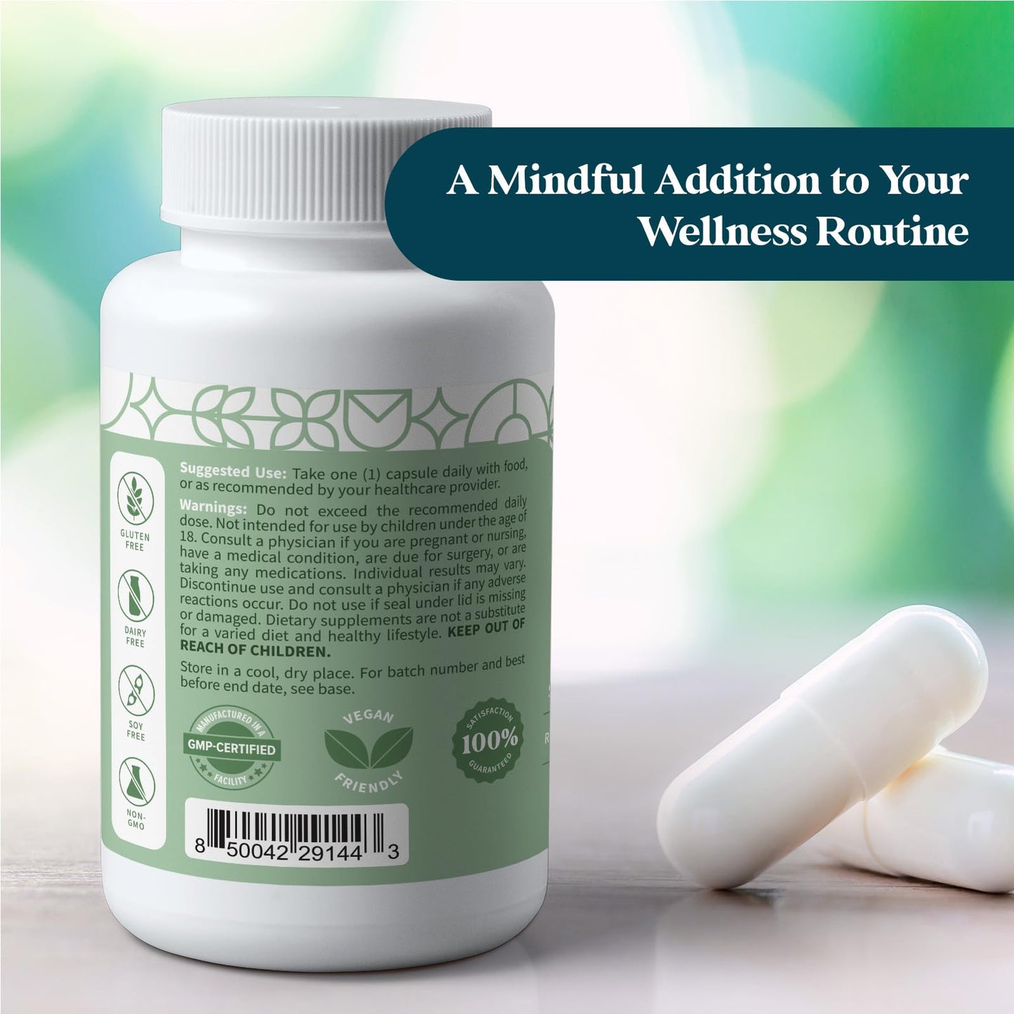 Pattern Wellness Sea Moss Complex Supplement 60 Capsules