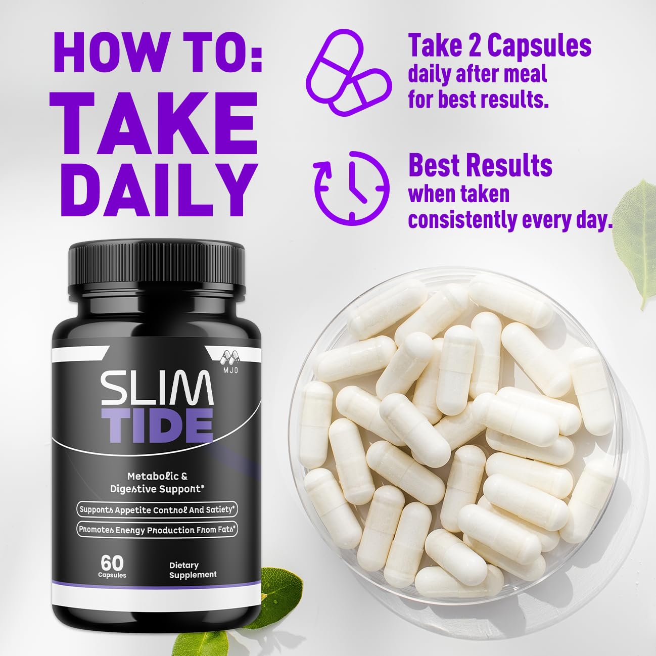 MJO Slim Tide Capsules Capsule, 300 Capsules