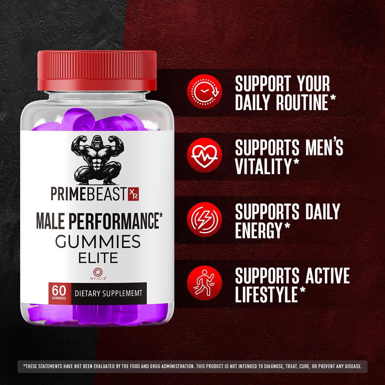 OVICIA PrimeBeast XR Gummies Gummy 120
