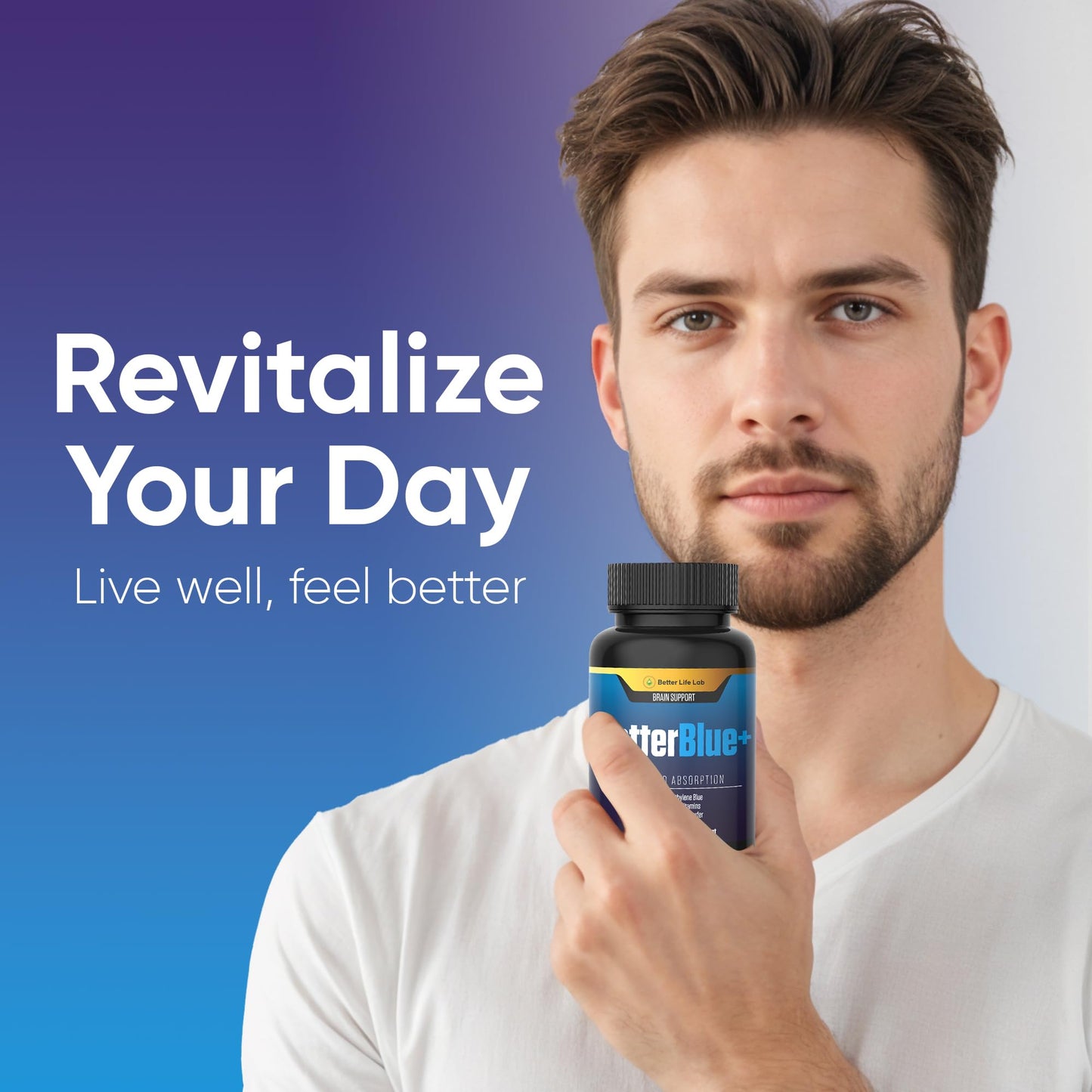 BETTER LIFE LAB Methylene Blue Capsules 60 Count