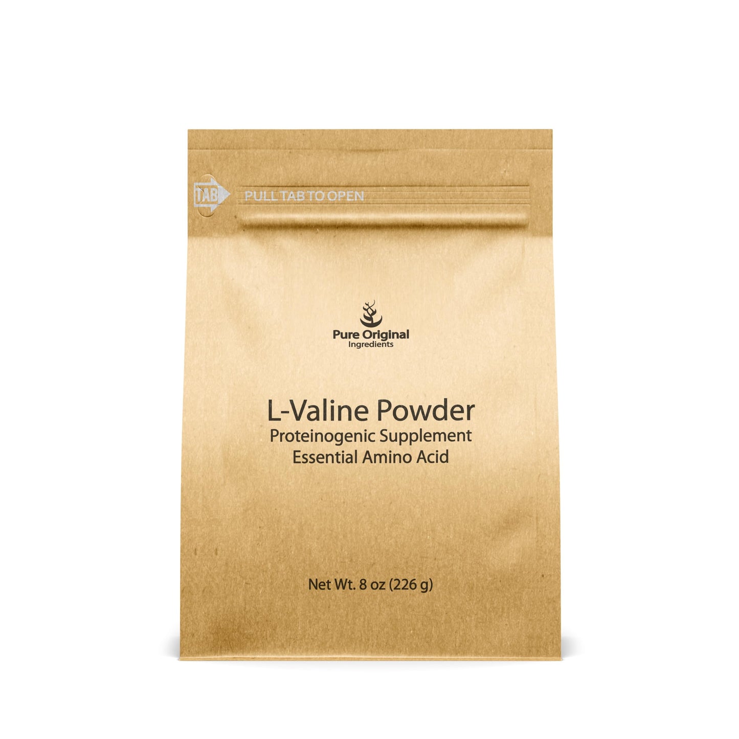 PURE ORIGINAL INGREDIENTS L-Valine Powder 8 Ounces