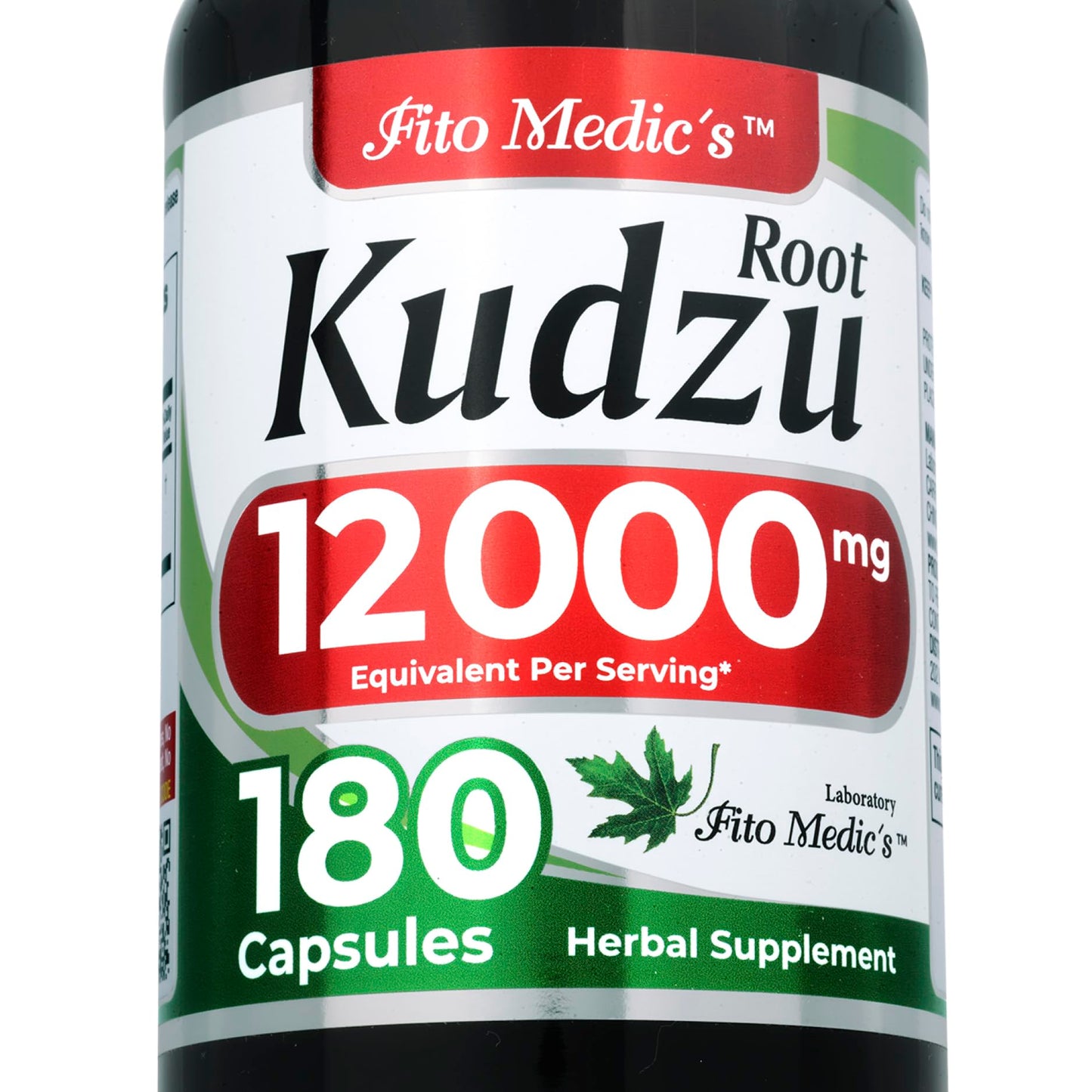 FITO MEDIC'S Kudzu Root Capsules 180 Count