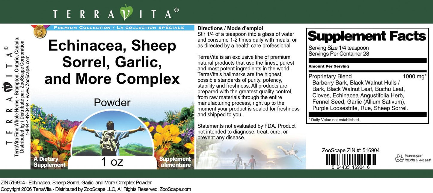 Terravita Candida Complex Powder 3 Pack