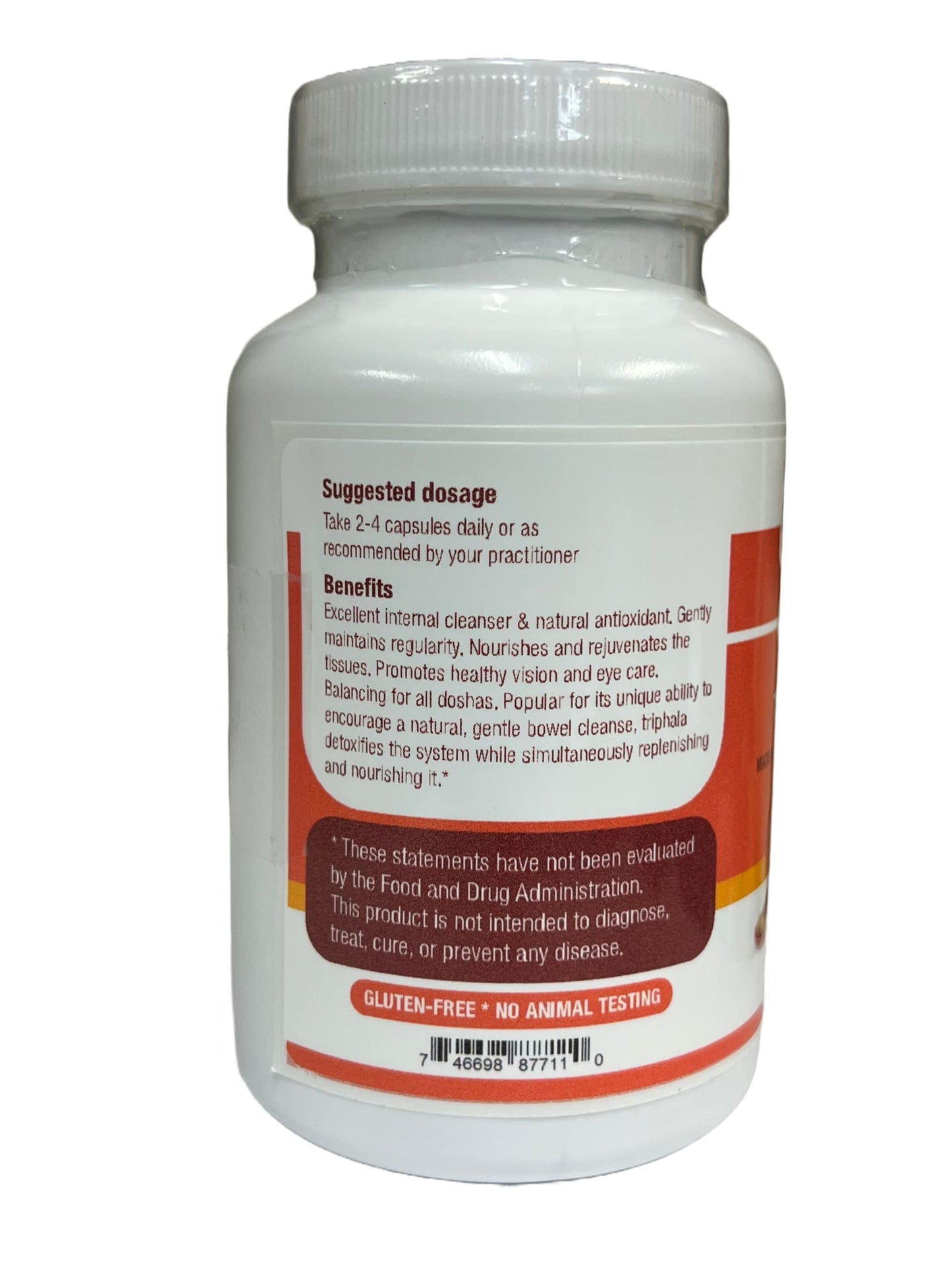Vadik Herbs Triphala Powder Organic 100 Count