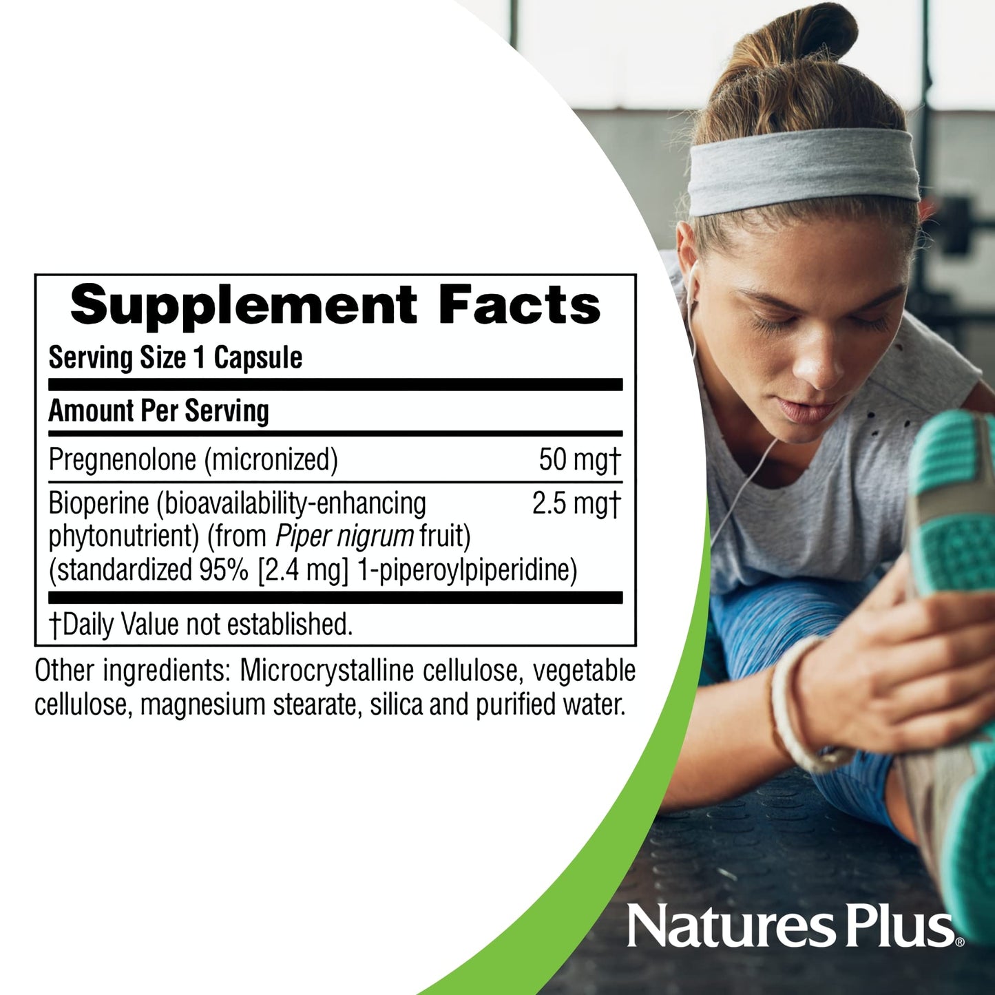 NaturesPlus Ultra Pregnenolone Capsule, 1 Count